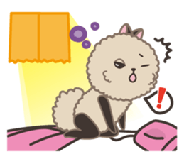 Pretty Pomeranian sticker #9040590