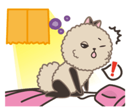 Pretty Pomeranian sticker #9040590