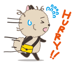 Pretty Pomeranian sticker #9040592