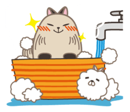 Pretty Pomeranian sticker #9040593