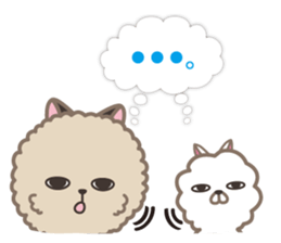 Pretty Pomeranian sticker #9040597