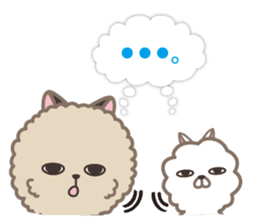 Pretty Pomeranian sticker #9040597