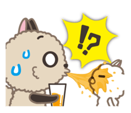 Pretty Pomeranian sticker #9040598