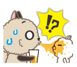 Pretty Pomeranian sticker #9040598