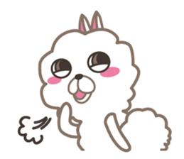 Pretty Pomeranian sticker #9040599