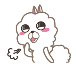 Pretty Pomeranian sticker #9040599