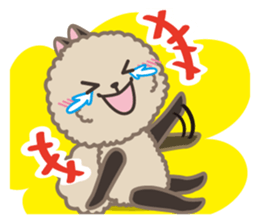 Pretty Pomeranian sticker #9040600