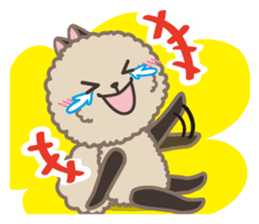 Pretty Pomeranian sticker #9040600