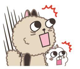 Pretty Pomeranian sticker #9040601