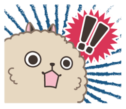 Pretty Pomeranian sticker #9040605