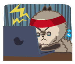 Pretty Pomeranian sticker #9040610