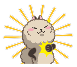 Pretty Pomeranian sticker #9040611