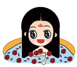 Tang harem(in English) sticker #9040781