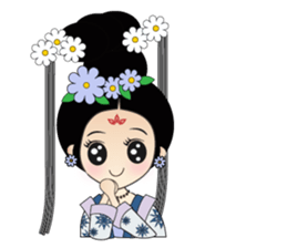 Tang harem(in English) sticker #9040786