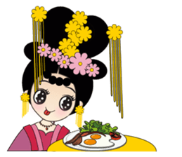 Tang harem(in English) sticker #9040788