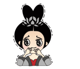 Tang harem(in English) sticker #9040795