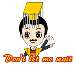 Tang harem(in English) sticker #9040798