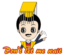 Tang harem(in English) sticker #9040798