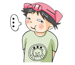 Piggy Boy Boyfriend (THAI Version) sticker #9041117