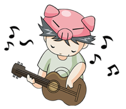 Piggy Boy Boyfriend (THAI Version) sticker #9041118