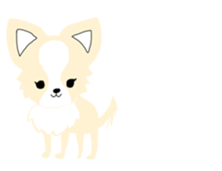 Chihuahua large set sticker #9042179