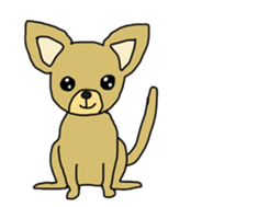 Chihuahua large set sticker #9042183