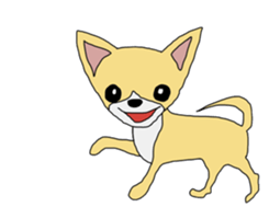 Chihuahua large set sticker #9042186