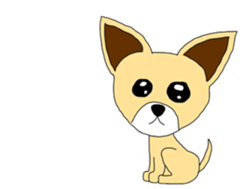 Chihuahua large set sticker #9042189