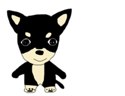 Chihuahua large set sticker #9042190