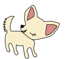 Chihuahua large set sticker #9042192