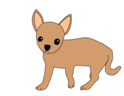 Chihuahua large set sticker #9042195