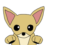 Chihuahua large set sticker #9042196