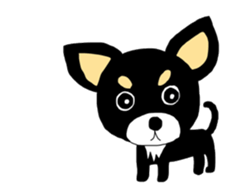 Chihuahua large set sticker #9042198