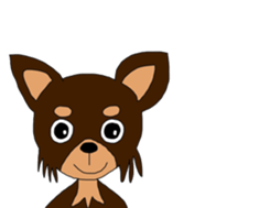 Chihuahua large set sticker #9042201