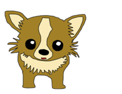 Chihuahua large set sticker #9042204