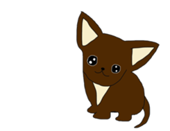 Chihuahua large set sticker #9042214