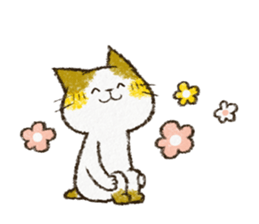 Cute cat 'Cyanpachi'. -Extra edition 2- sticker #9042790