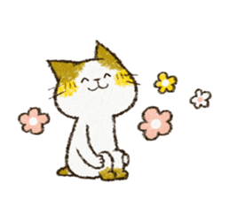 Cute cat 'Cyanpachi'. -Extra edition 2- sticker #9042790
