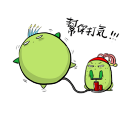 Chico and Chica like bickering sticker #9042874