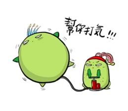 Chico and Chica like bickering sticker #9042874