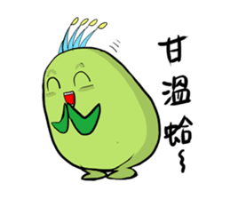 Chico and Chica like bickering sticker #9042875