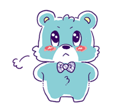 Magical girl and bear sticker #9043010