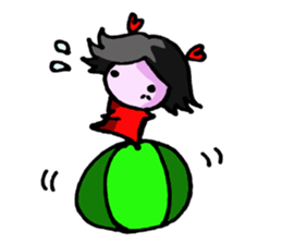 Mr.KOTAMO and Ms.TATEMO sticker #9043045