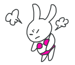 Bunny and Lion sticker #9044019