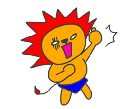 Bunny and Lion sticker #9044024