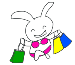 Bunny and Lion sticker #9044036