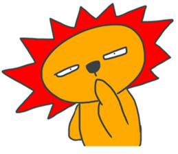 Bunny and Lion sticker #9044039