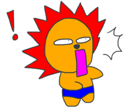 Bunny and Lion sticker #9044048