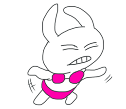 Bunny and Lion sticker #9044050