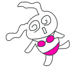 Bunny and Lion sticker #9044053